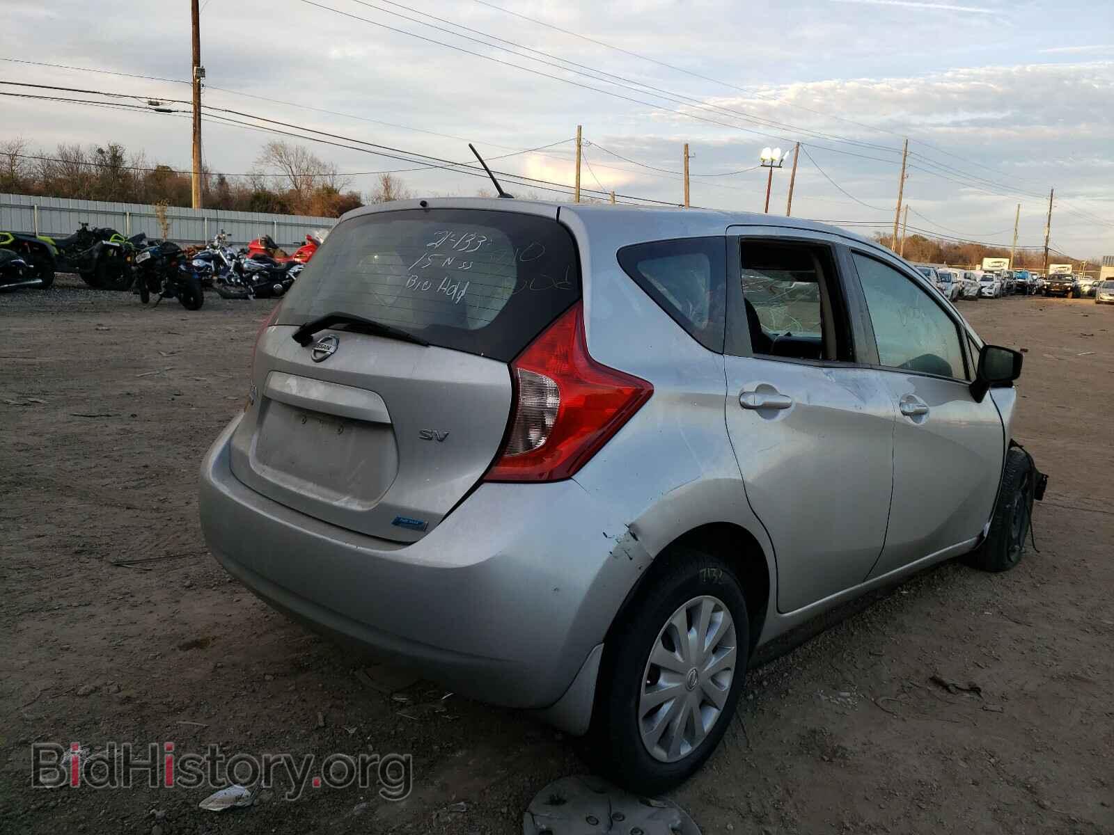 2015 NISSAN VERSA - VIN: 3N1CE2CP8FL396020 - Фото 4