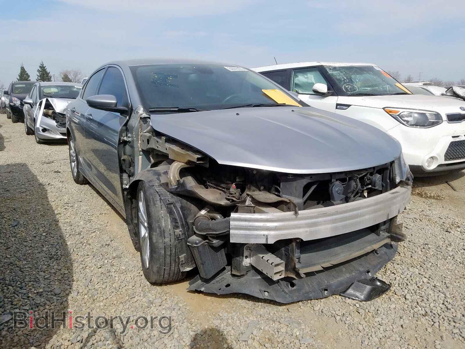 Фотография 1C3CCCAB8FN611562 - CHRYSLER 200 2015