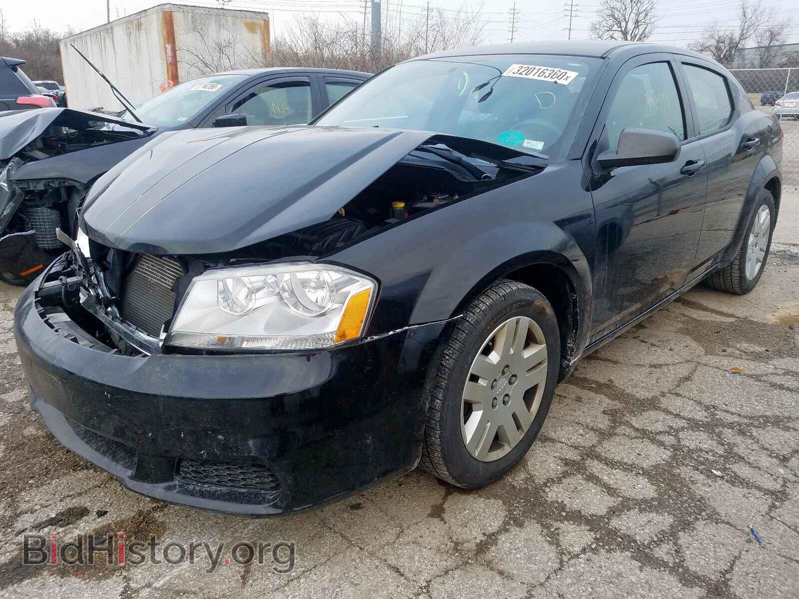 2014 DODGE AVENGER - VIN: 1C3CDZABXEN222291 - Фото 2