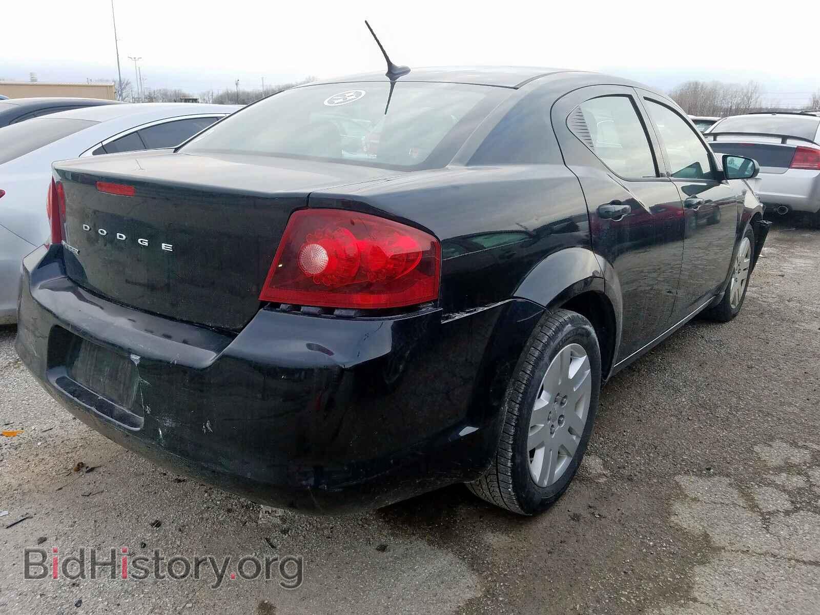 2014 DODGE AVENGER - VIN: 1C3CDZABXEN222291 - Фото 4