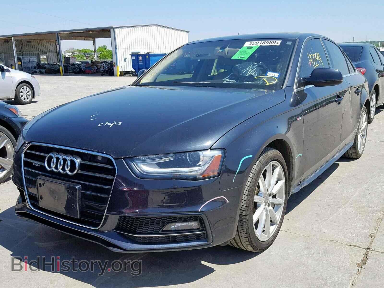 2014 AUDI A4 - VIN: WAUFFAFL1EA091925 - Photo 2