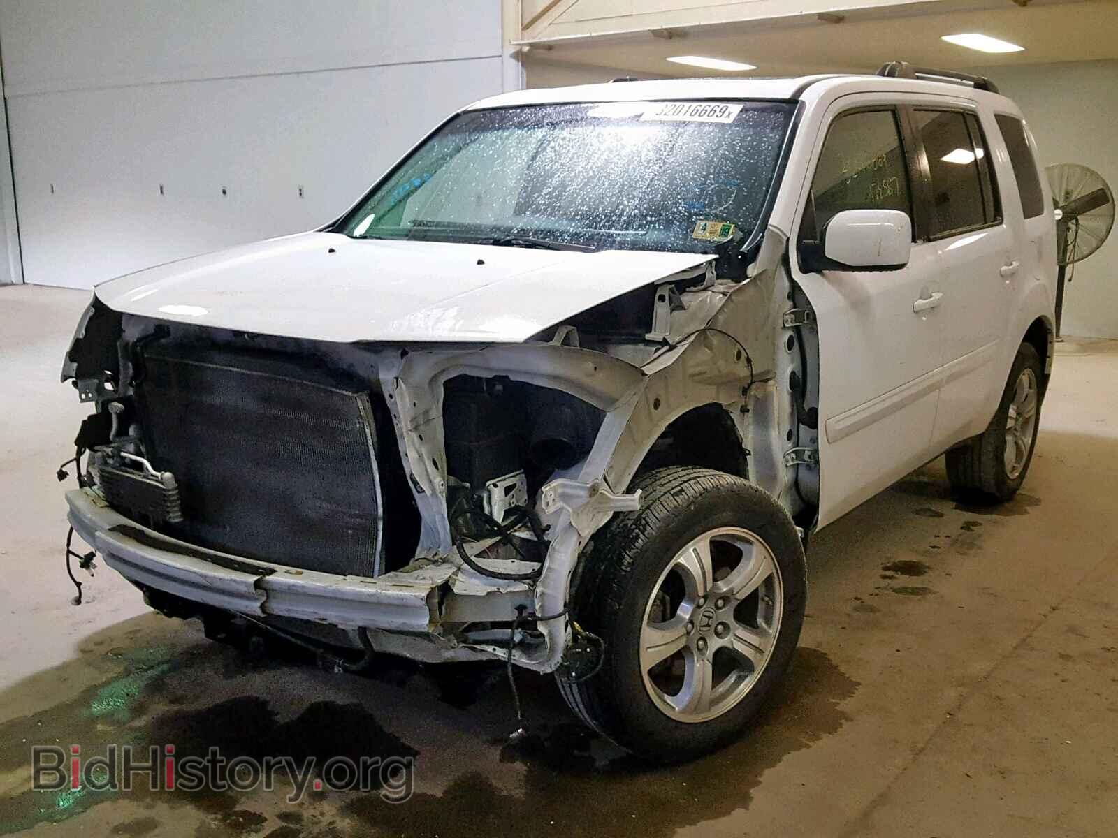 2012 HONDA PILOT EXL - VIN: 5FNYF4H50CB037032 - Фото 2
