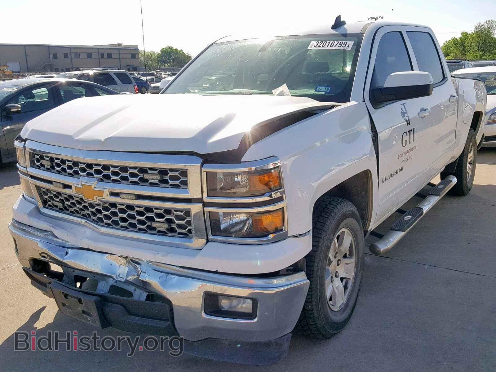 2015 CHEVROLET SILVERADO - VIN: 3GCPCREH2FG486744 - Фото 2