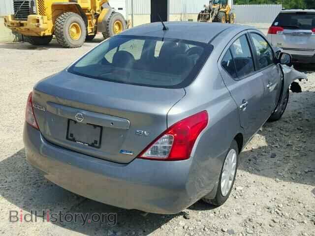2012 NISSAN VERSA - VIN: 3N1CN7AP5CL862837 - Фото 4