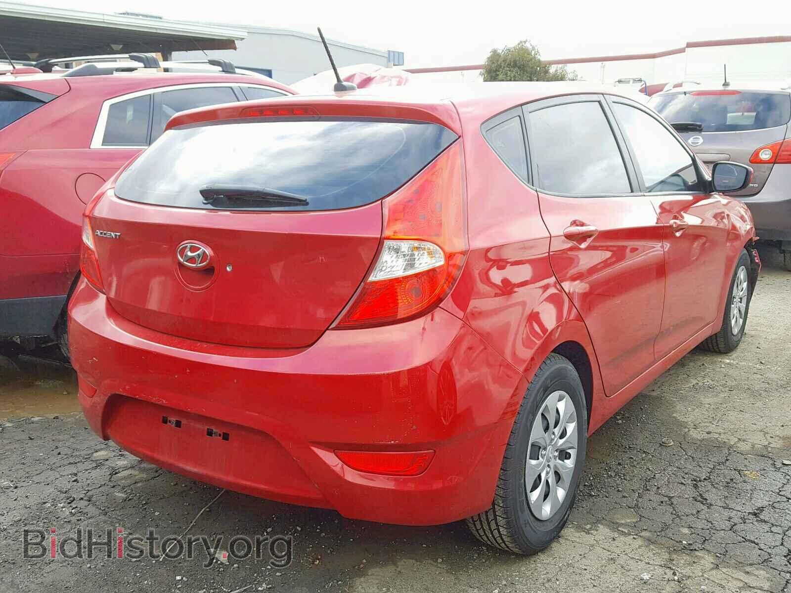 2015 HYUNDAI ACCENT - VIN: KMHCT5AE4FU219620 - Фото 4