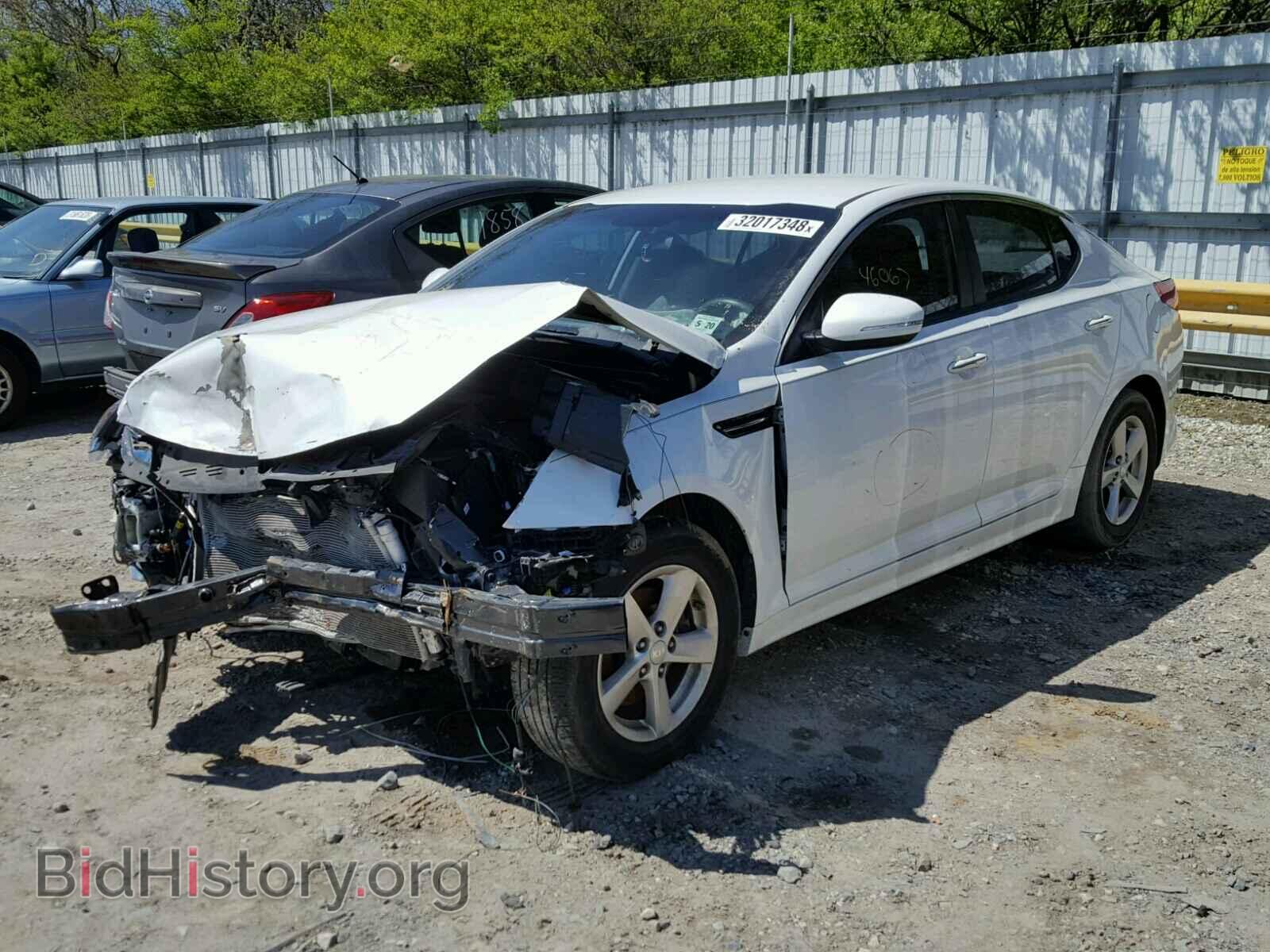 2015 KIA OPTIMA - VIN: KNAGM4A7XF5547078 - Фото 2