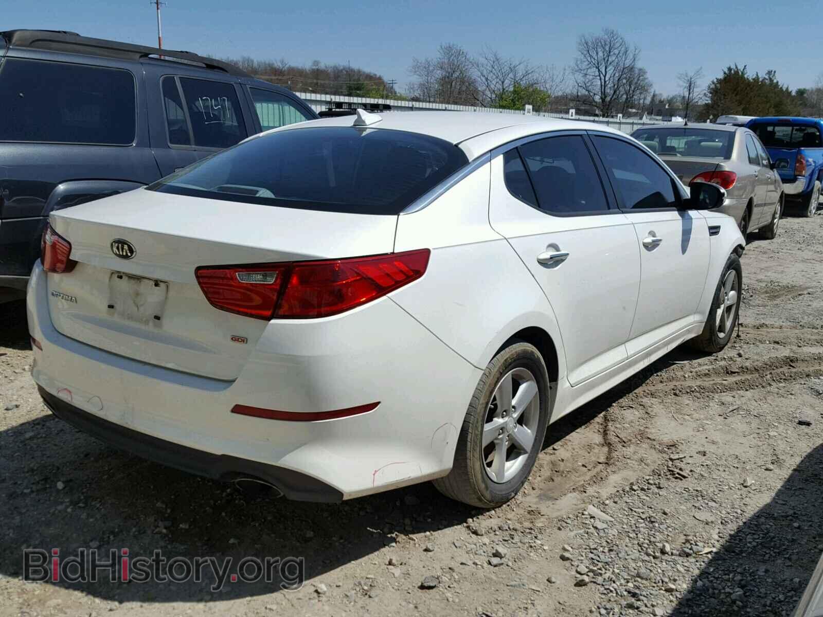 2015 KIA OPTIMA - VIN: KNAGM4A7XF5547078 - Фото 4