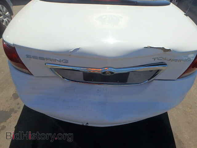 2004 CHRYSLER SEBRING - VIN: 1C3EL55RX4N385436 - Фото 9