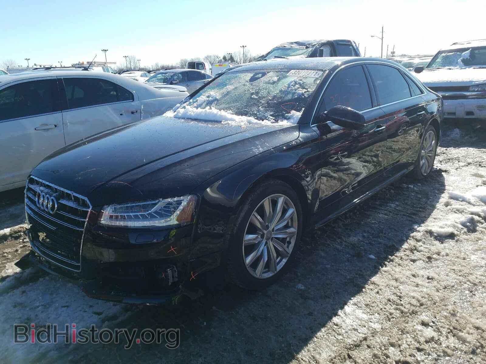 2016 AUDI A8 - VIN: WAU43AFD3GN022030 - Фото 2