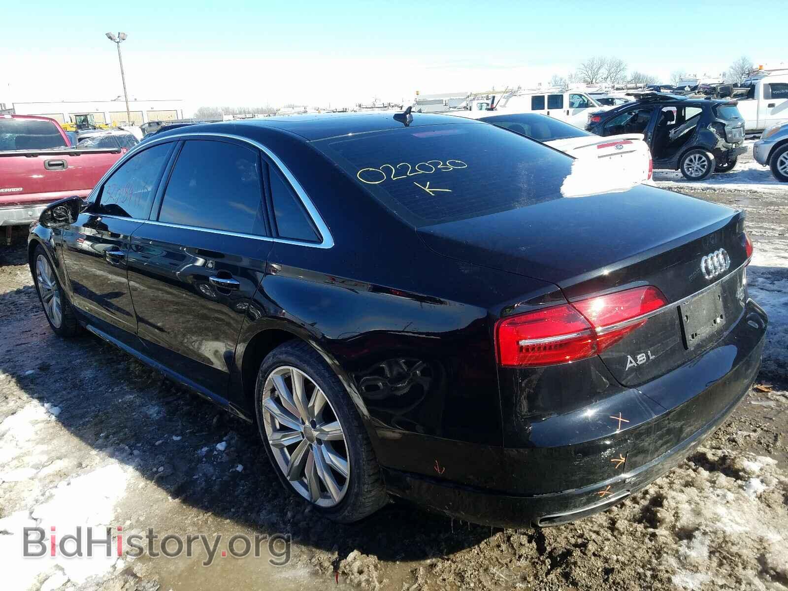 2016 AUDI A8 - VIN: WAU43AFD3GN022030 - Фото 3