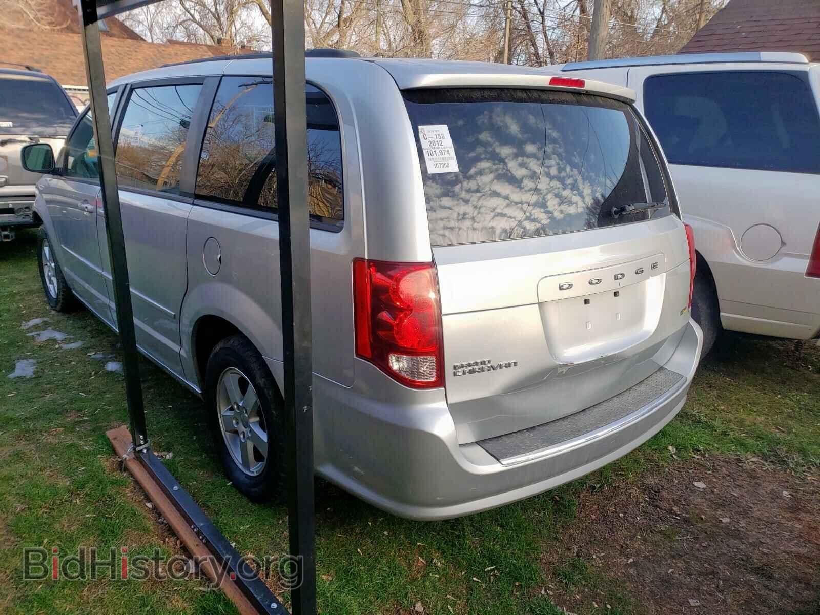 2012 DODGE CARAVAN - VIN: 2C4RDGCG4CR264149 - Фото 3
