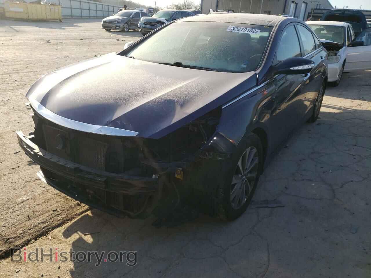 2014 HYUNDAI SONATA - VIN: 5NPEC4AC3EH825666 - Фото 2