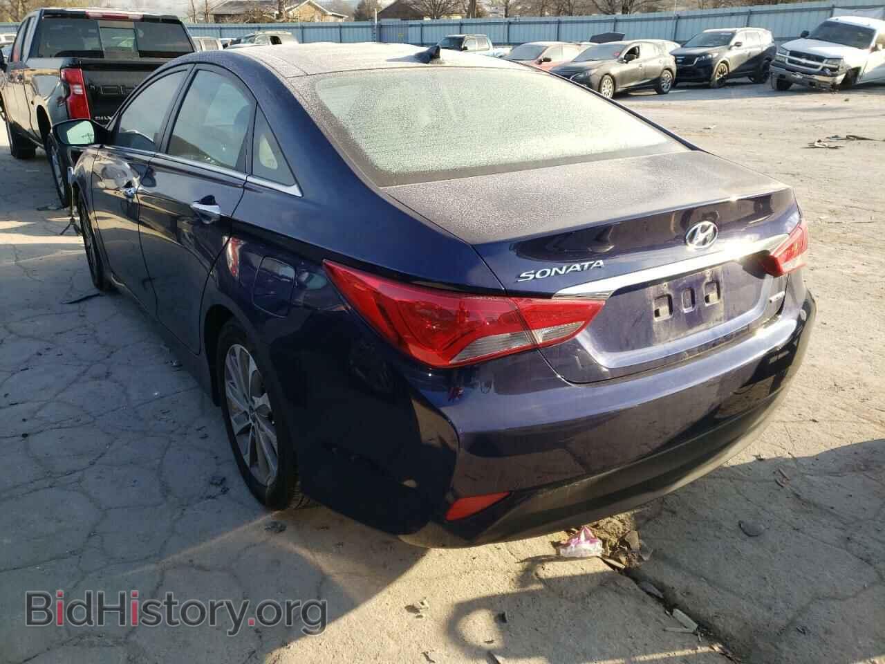 2014 HYUNDAI SONATA - VIN: 5NPEC4AC3EH825666 - Фото 3