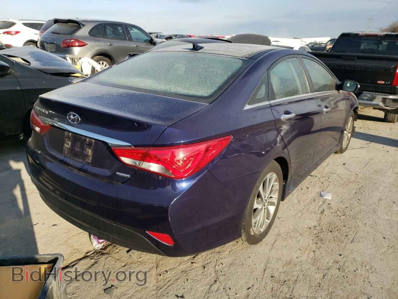 2014 HYUNDAI SONATA - VIN: 5NPEC4AC3EH825666 - Фото 4