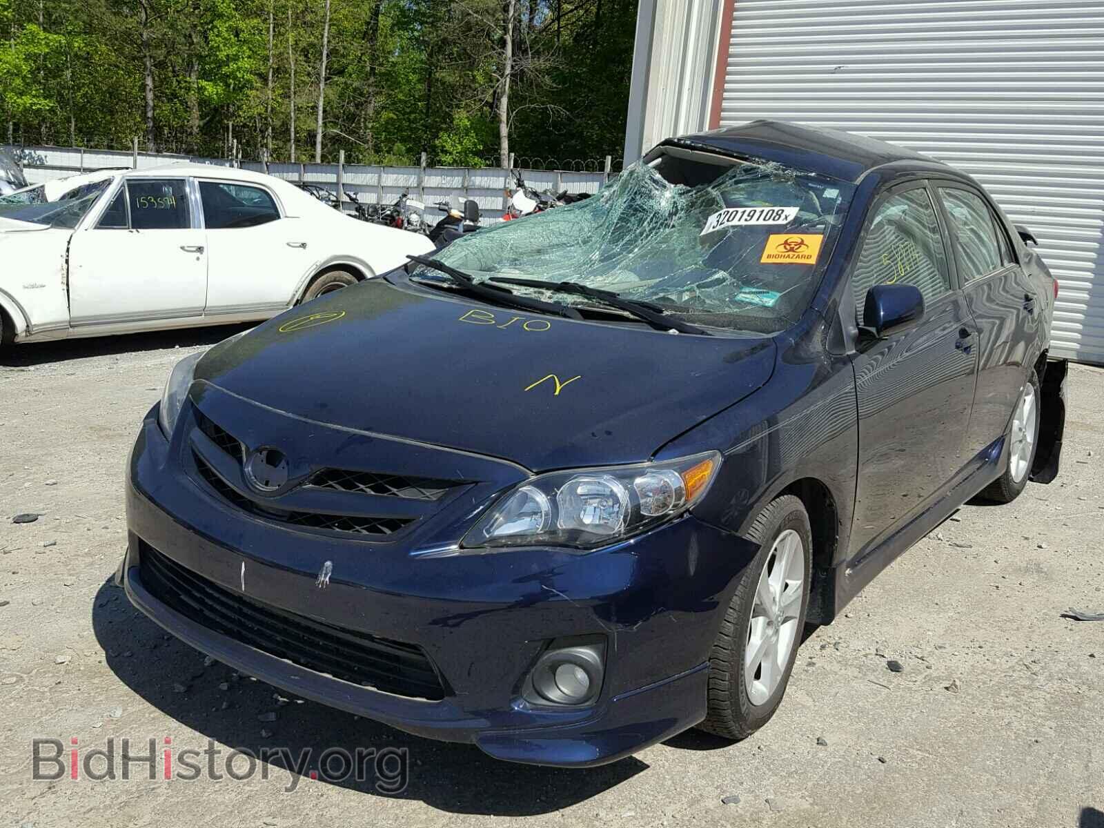 2012 TOYOTA COROLLA BA - VIN: 2T1BU4EE8CC789923 - Фото 2
