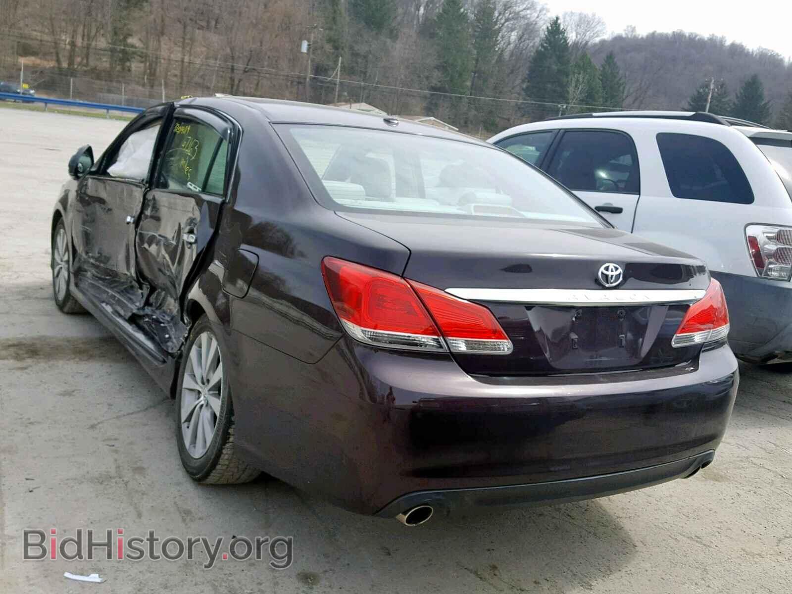 2011 TOYOTA AVALON - VIN: 4T1BK3DB8BU388876 - Фото 3