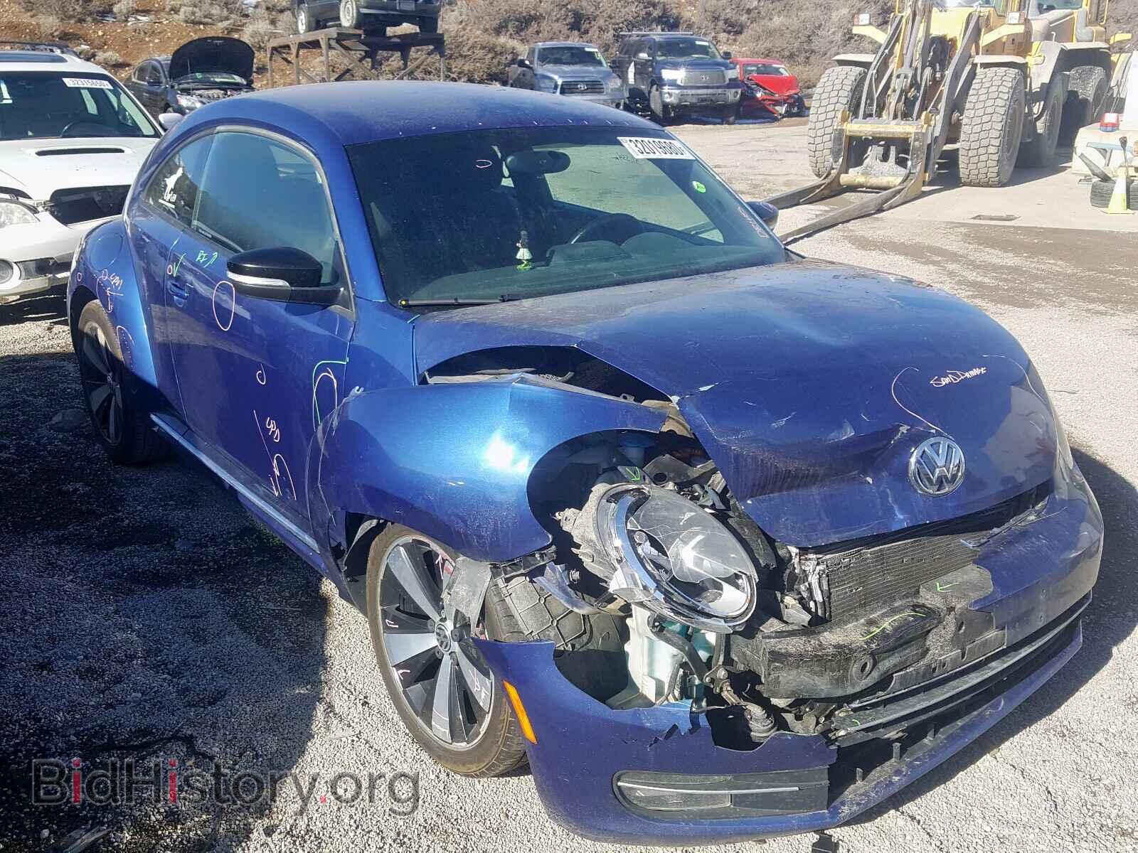 Photo 3VW467AT1CM638659 - VOLKSWAGEN BEETLE 2012