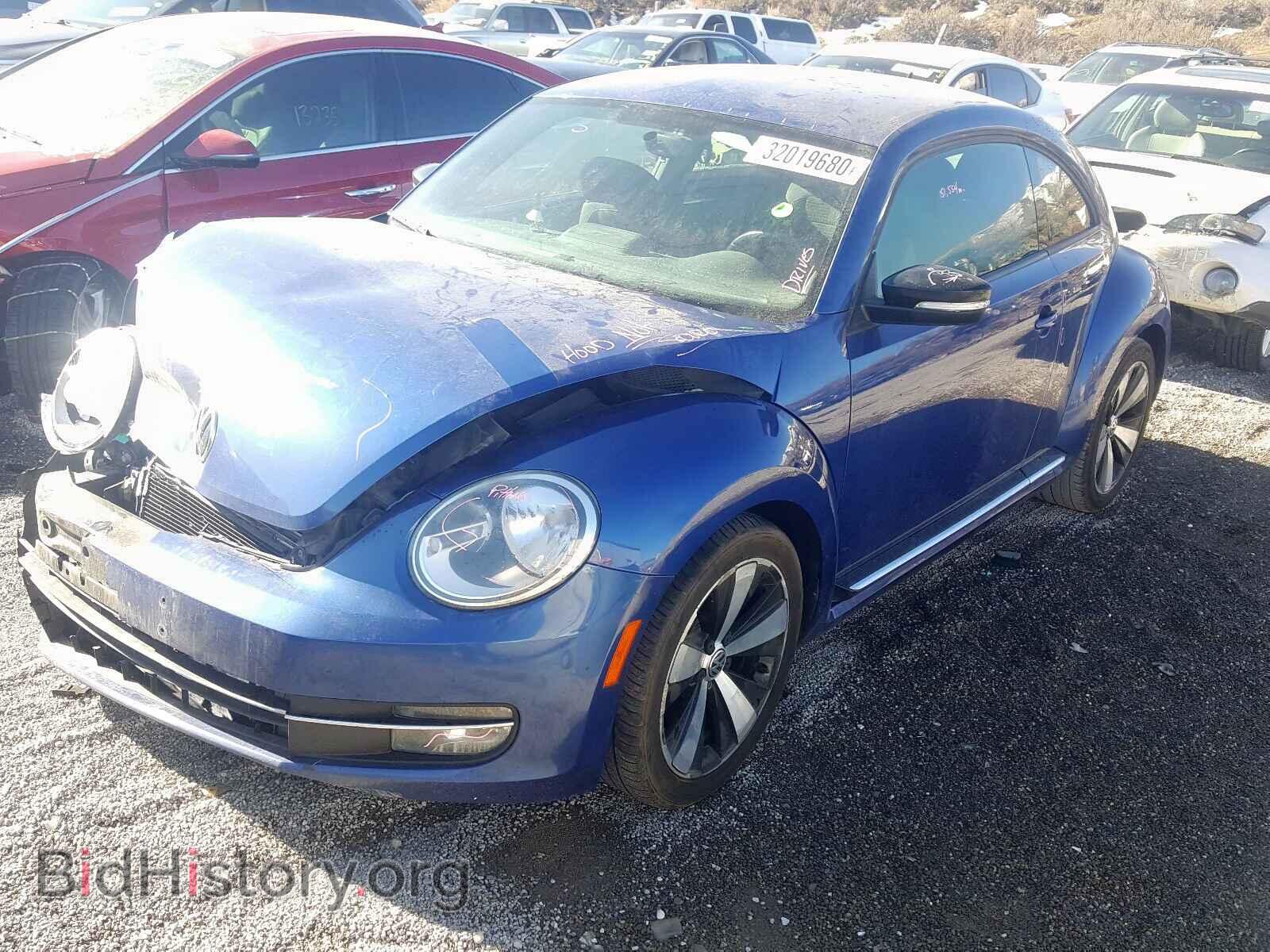 2012 VOLKSWAGEN BEETLE - VIN: 3VW467AT1CM638659 - Фото 2
