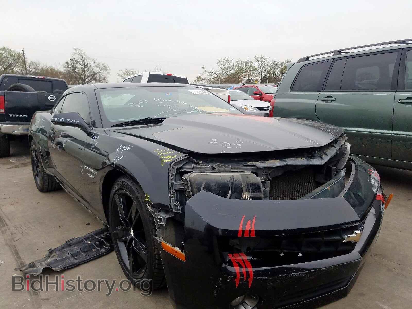 Фотография 2G1FC1E31C9126123 - CHEVROLET CAMARO 2012