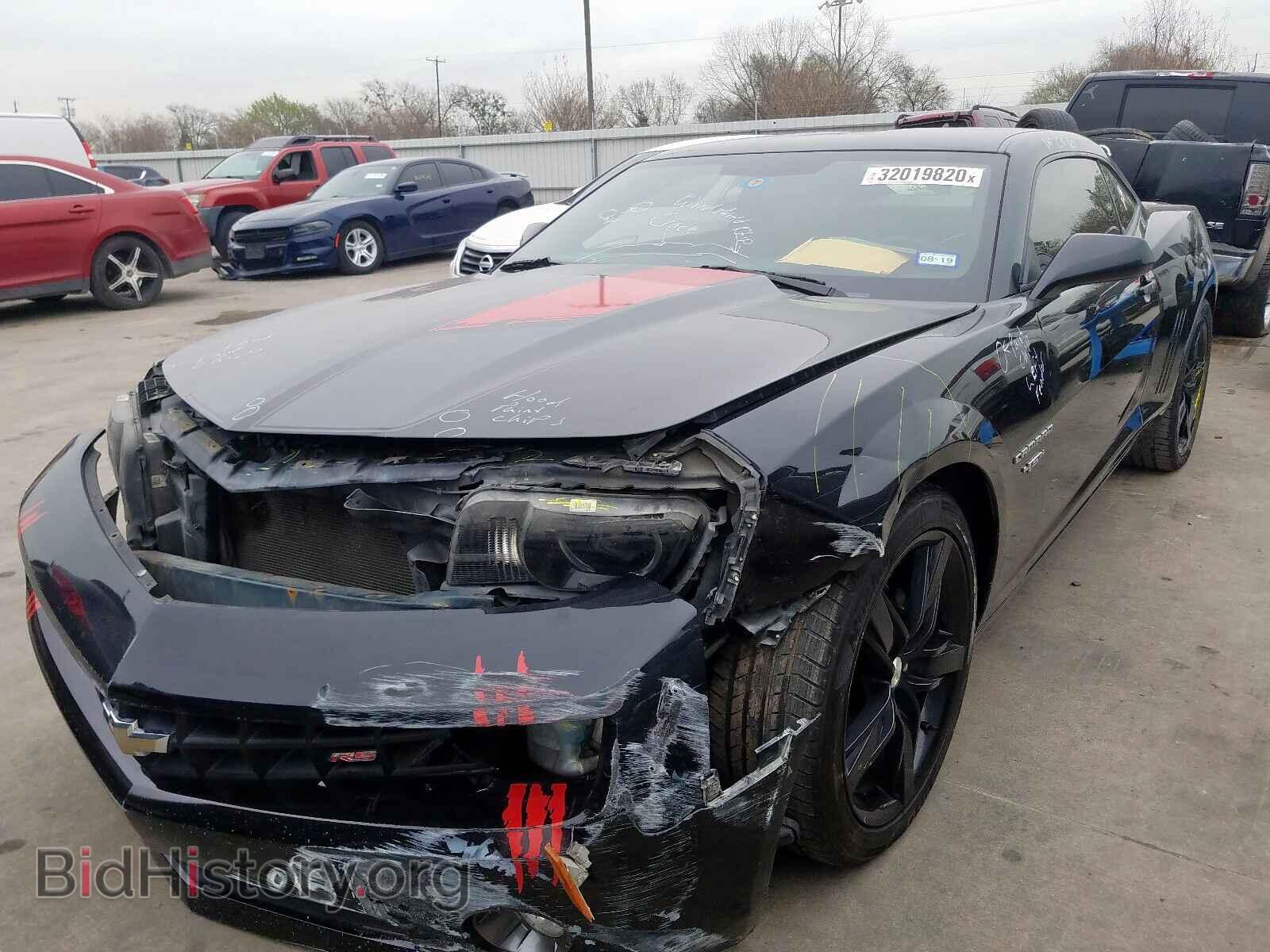 2012 CHEVROLET CAMARO - VIN: 2G1FC1E31C9126123 - Фото 2