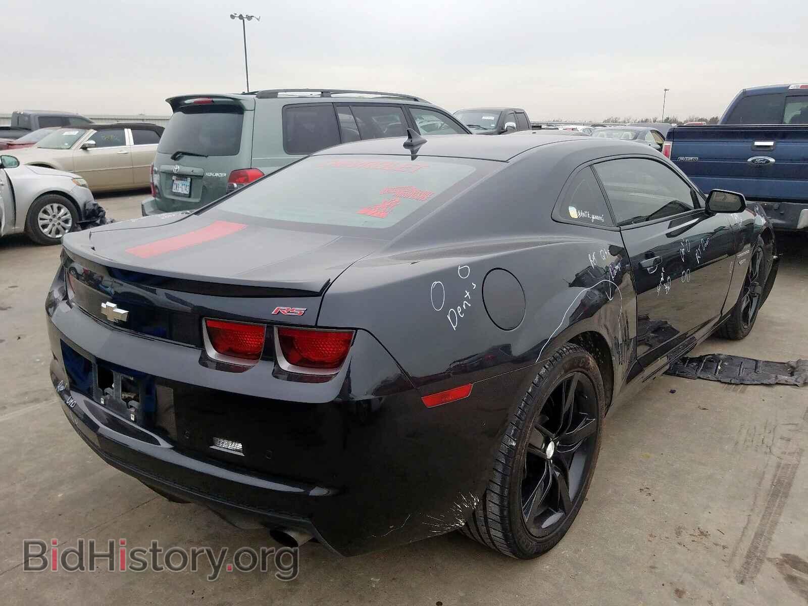 2012 CHEVROLET CAMARO - VIN: 2G1FC1E31C9126123 - Фото 4
