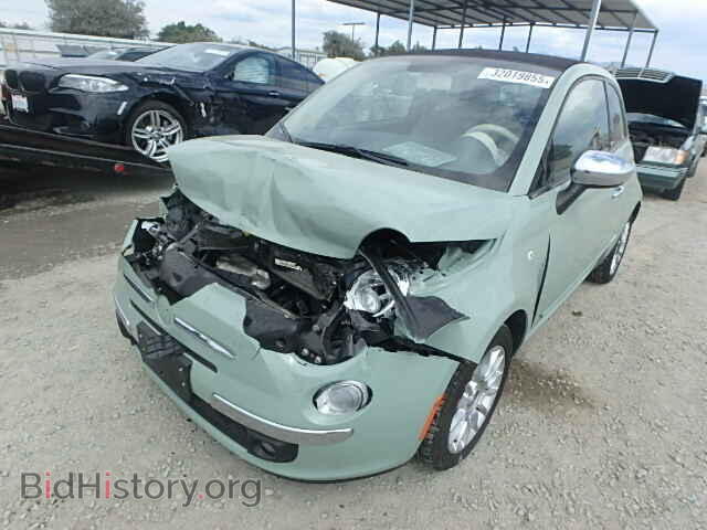 2012 FIAT 500 - VIN: 3C3CFFER1CT109228 - Фото 2