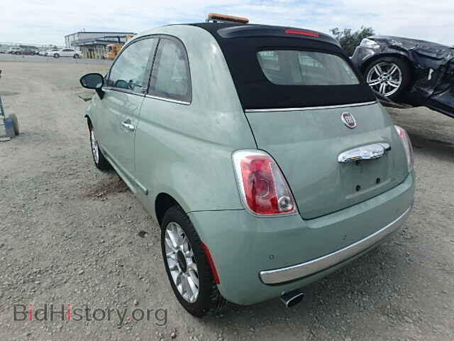 2012 FIAT 500 - VIN: 3C3CFFER1CT109228 - Фото 3