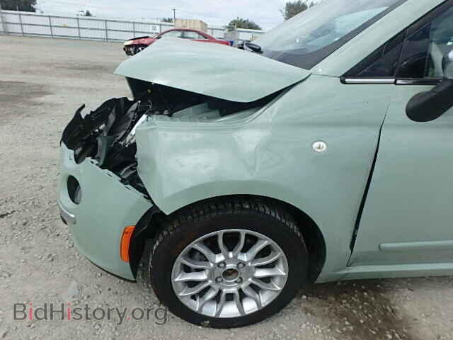 2012 FIAT 500 - VIN: 3C3CFFER1CT109228 - Фото 10