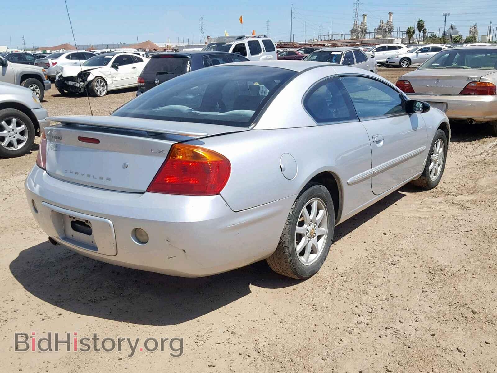2002 CHRYSLER SEBRING - VIN: 4C3AG42H32E036073 - Фото 3