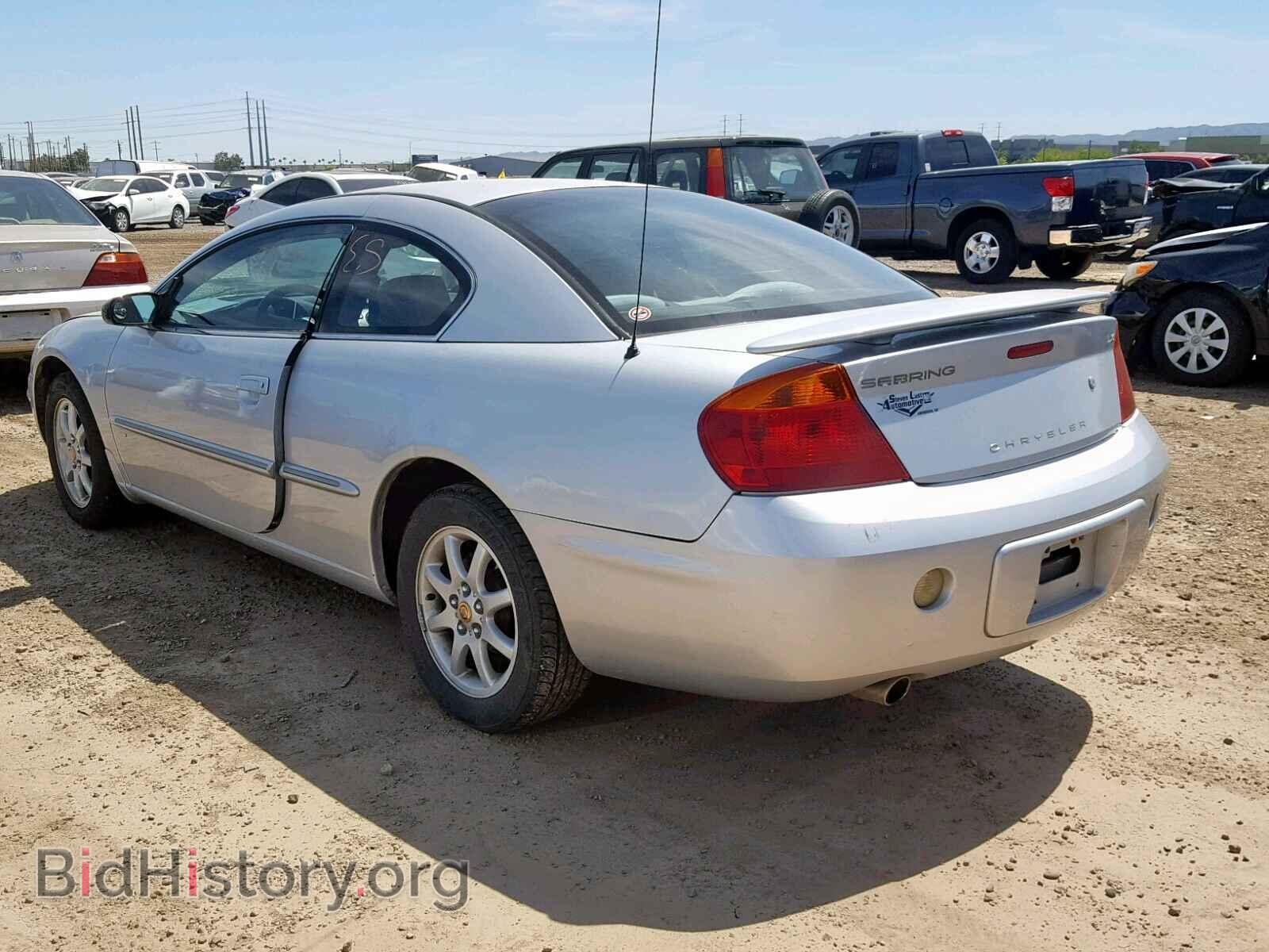 2002 CHRYSLER SEBRING - VIN: 4C3AG42H32E036073 - Фото 4