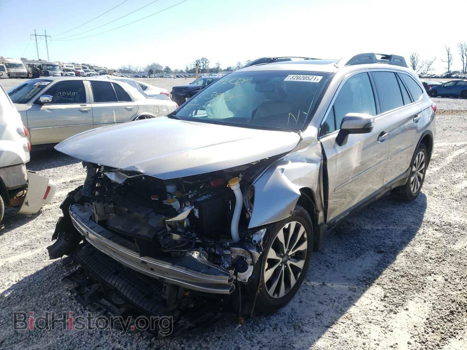 2016 SUBARU OUTBACK - VIN: 4S4BSBNC1G3205106 - Фото 2