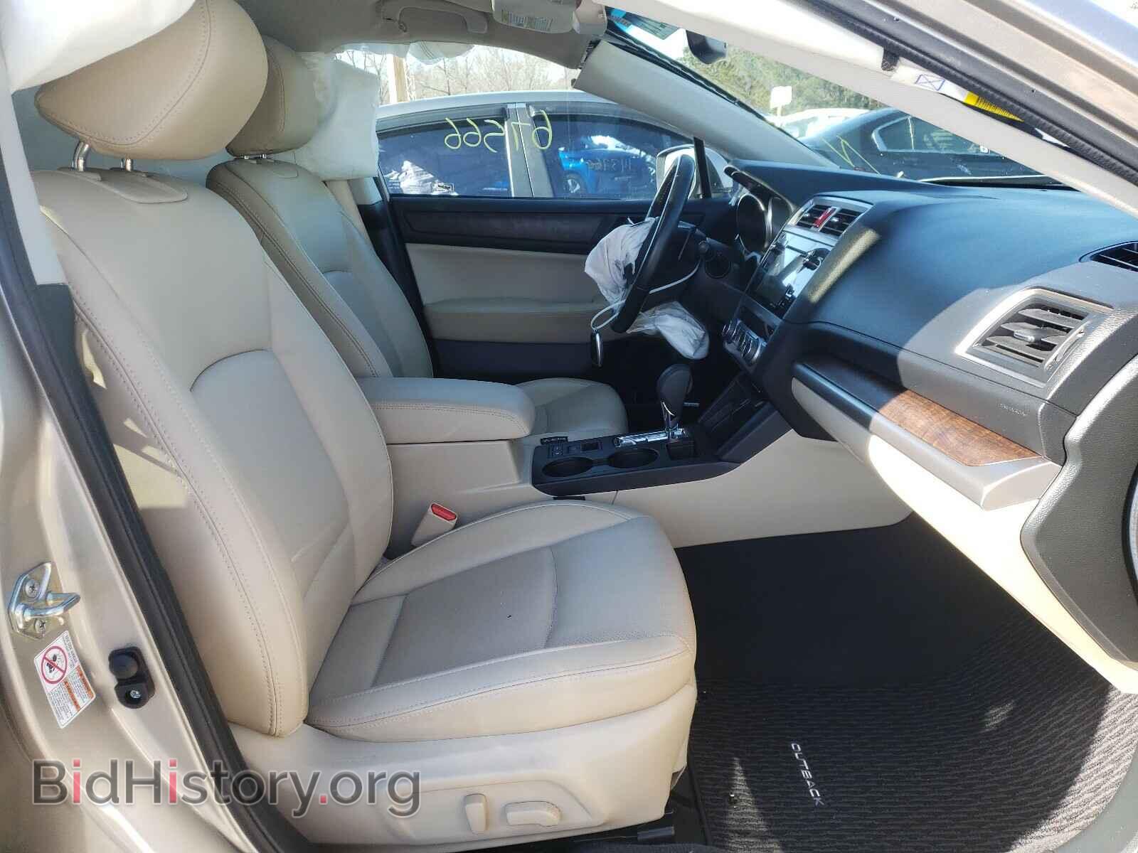 2016 SUBARU OUTBACK - VIN: 4S4BSBNC1G3205106 - Фото 5
