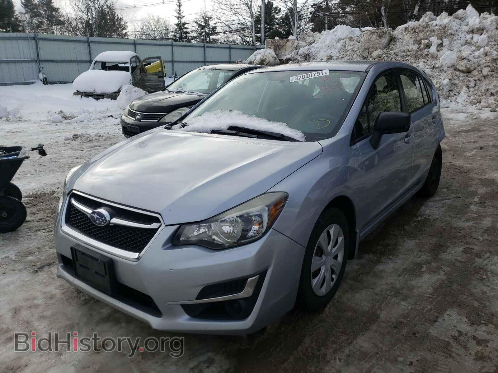 2015 SUBARU IMPREZA - VIN: JF1GPAA69F8321537 - Фото 2