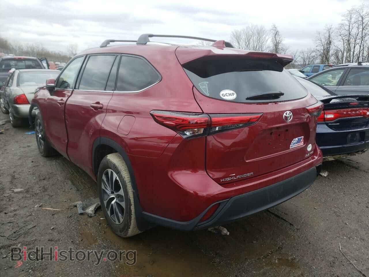 2021 TOYOTA HIGHLANDER - VIN: 5TDHZRBH1MS082579 - Фото 3