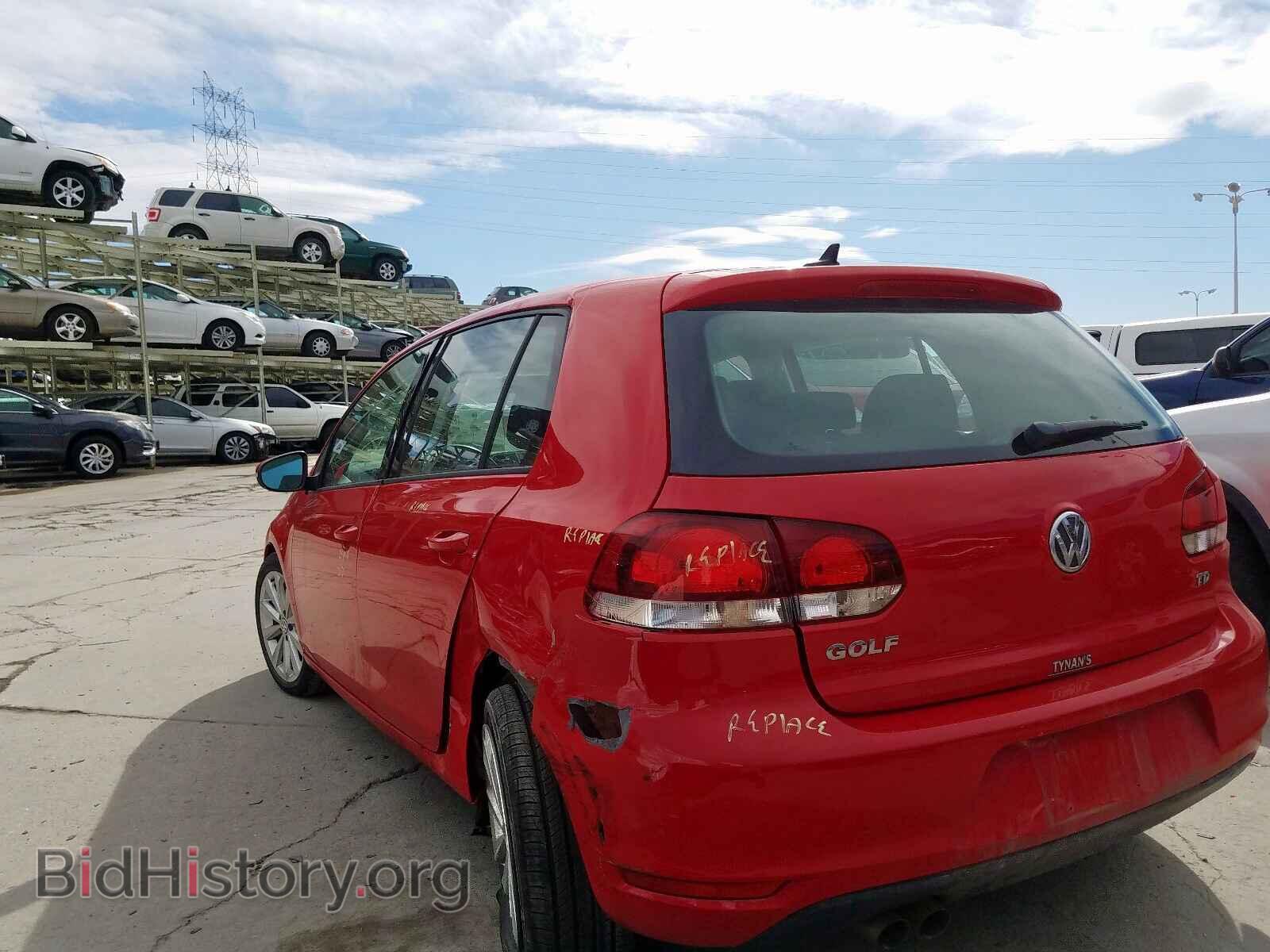 2013 VOLKSWAGEN GOLF - VIN: WVWNM7AJ8DW135143 - Фото 3