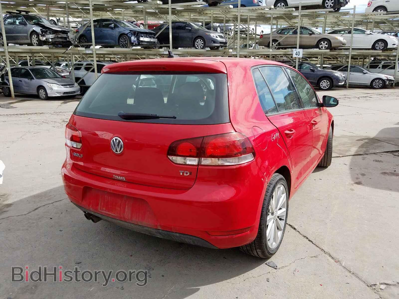 2013 VOLKSWAGEN GOLF - VIN: WVWNM7AJ8DW135143 - Фото 4