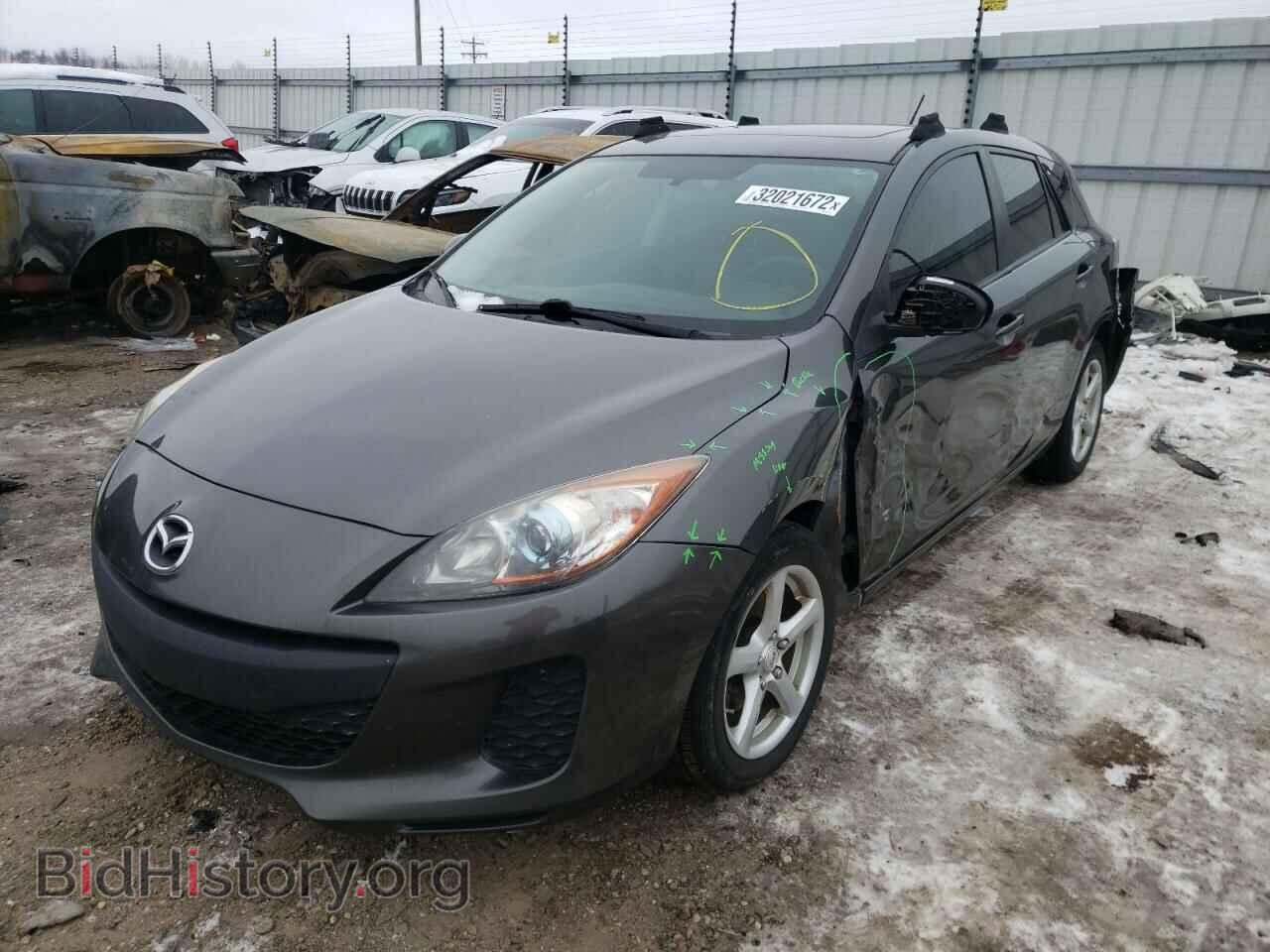 2012 MAZDA 3 - VIN: JM1BL1M74C1671442 - Фото 2