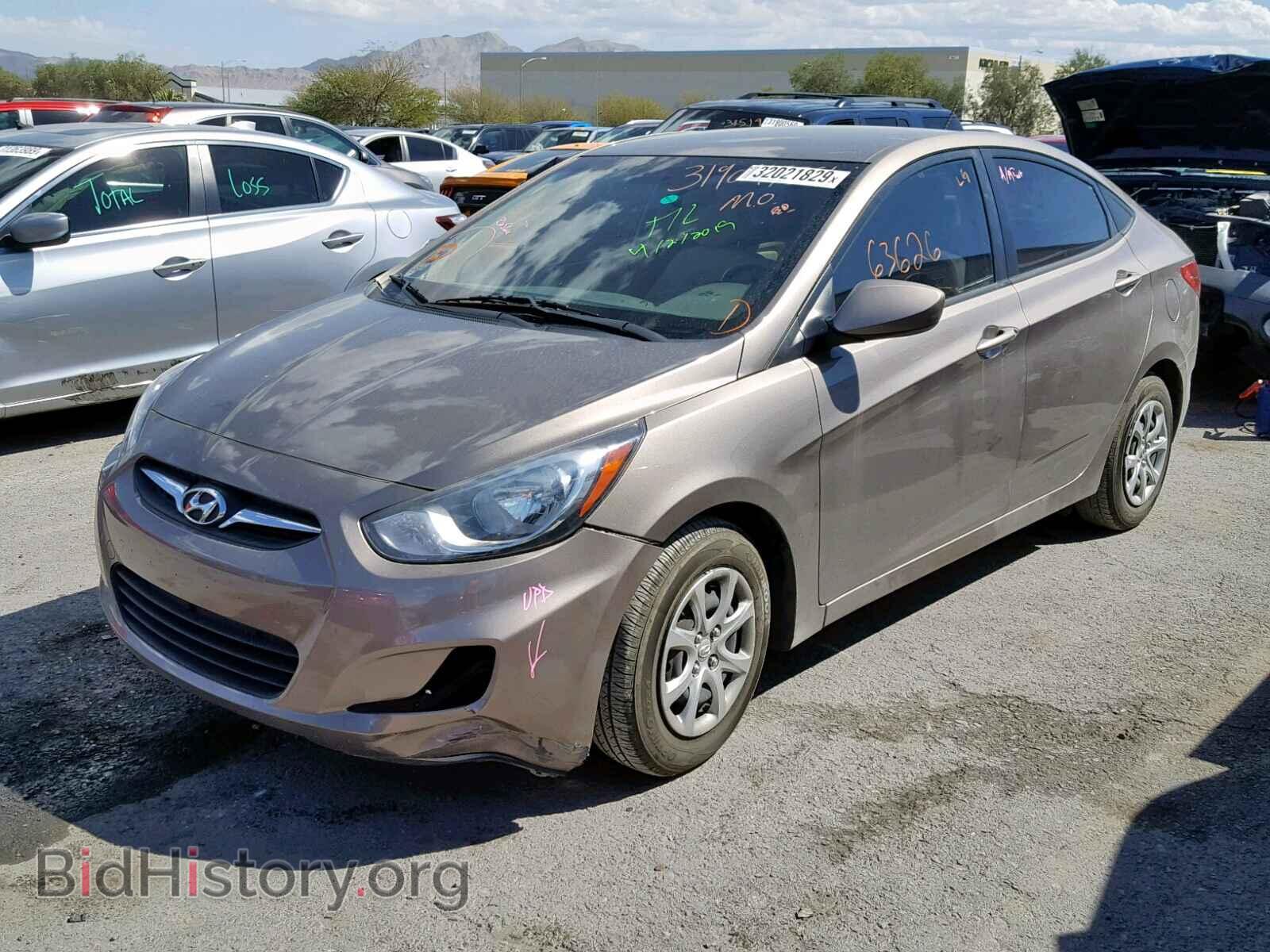 2014 HYUNDAI ACCENT - VIN: KMHCT4AE0EU707200 - Фото 2