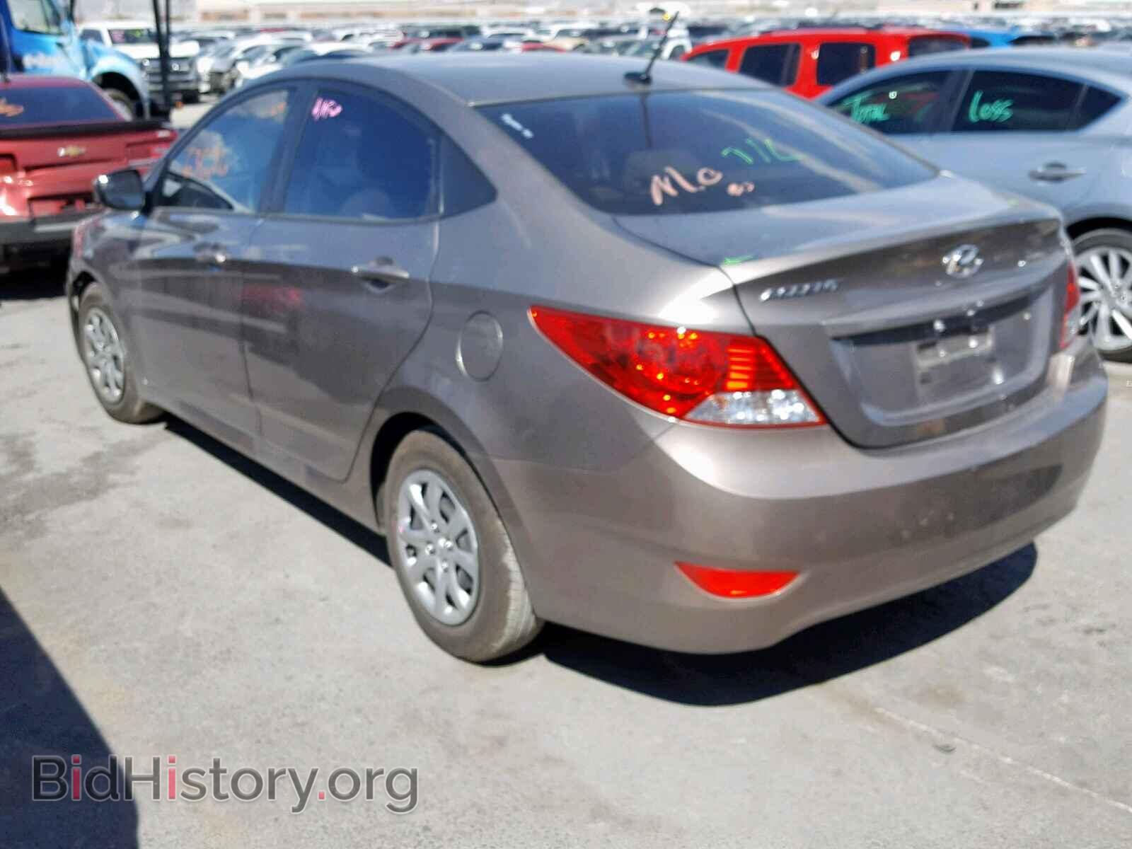 2014 HYUNDAI ACCENT - VIN: KMHCT4AE0EU707200 - Фото 3