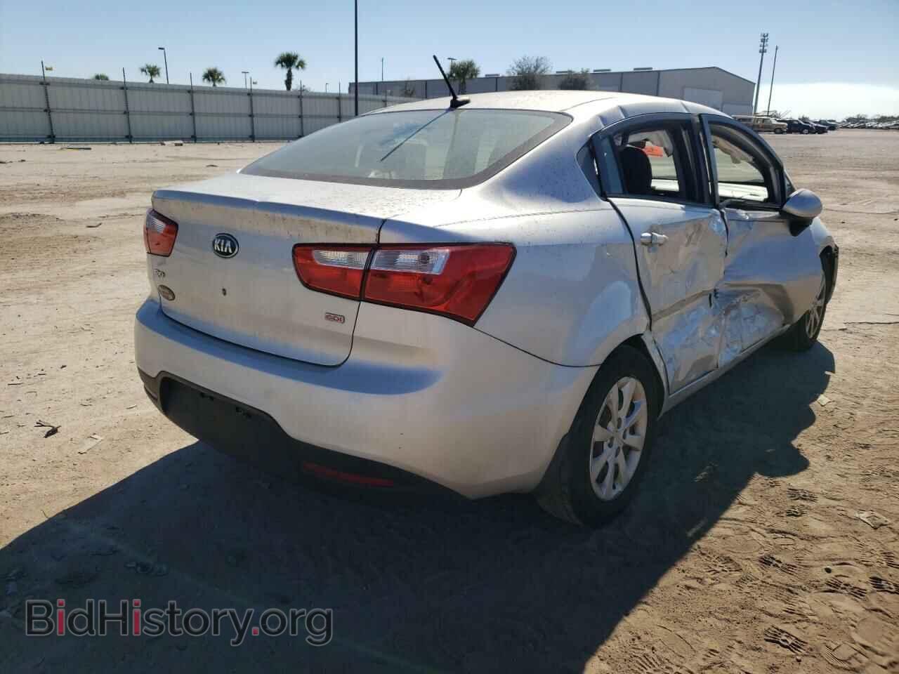 2013 KIA RIO - VIN: KNADM4A32D6236560 - Фото 4