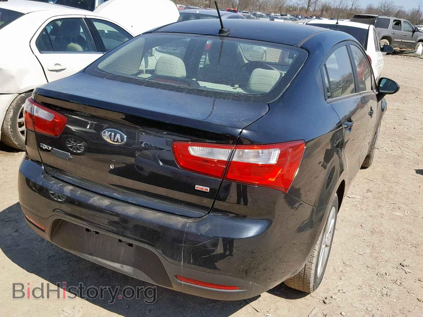 2013 KIA RIO - VIN: KNADM4A32D6183777 - Фото 4