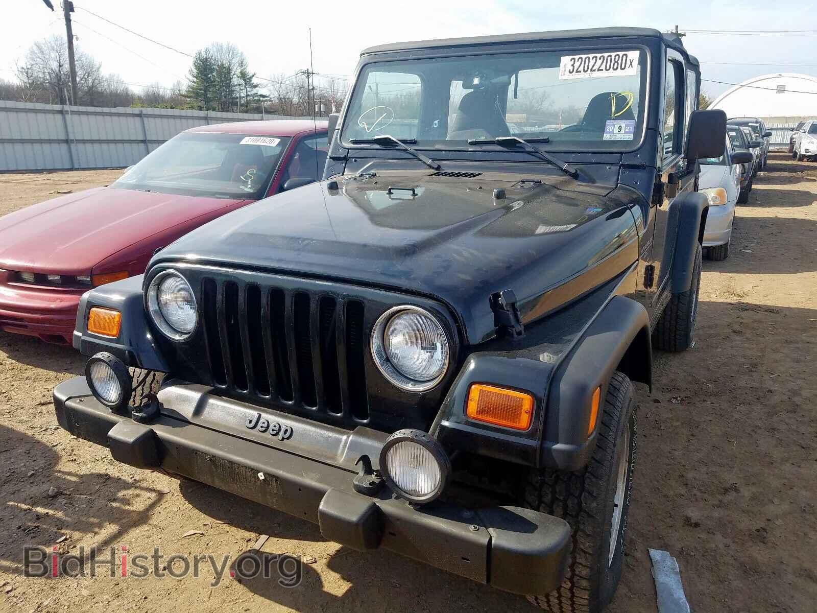 2000 JEEP WRANGLER - VIN: 1J4FA49S5YP787334 - Фото 2
