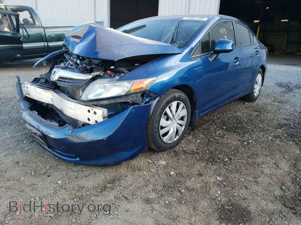 2012 HONDA CIVIC - VIN: 19XFB2F54CE045649 - Фото 2