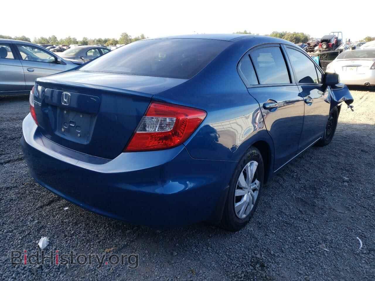 2012 HONDA CIVIC - VIN: 19XFB2F54CE045649 - Фото 4