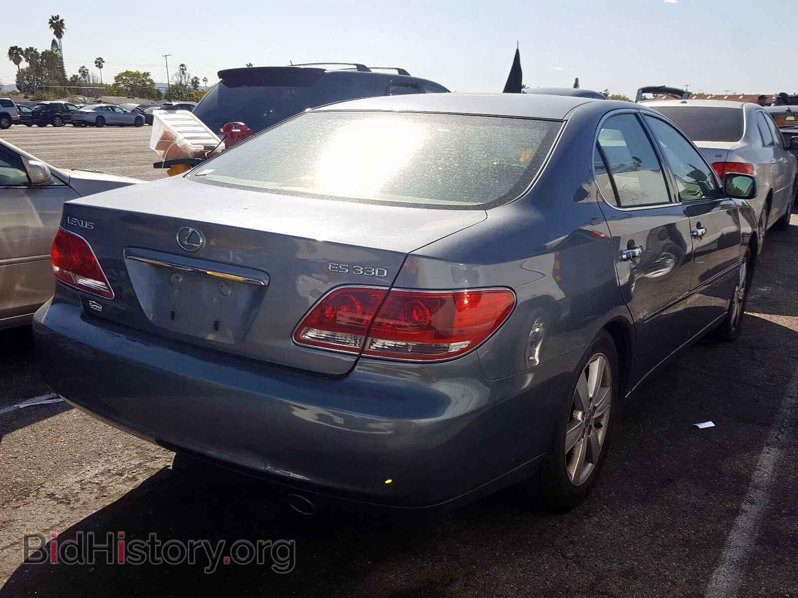 2006 LEXUS ES330 - VIN: JTHBA30G265163229 - Фото 4