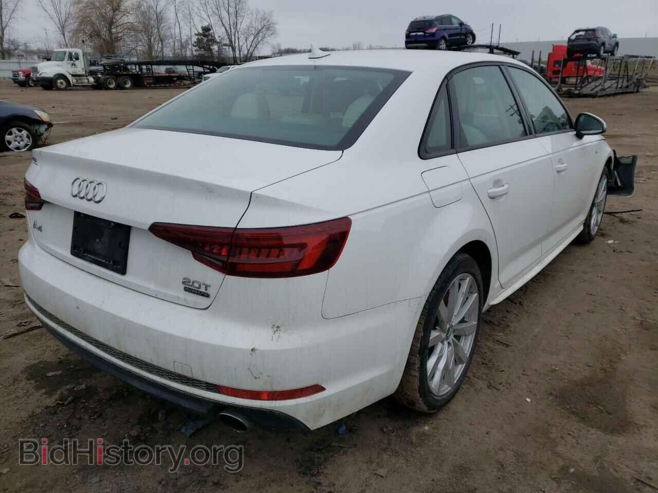2018 AUDI A4 - VIN: WAUDNAF44JA076736 - Фото 4