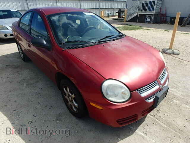 Photo 1B3ES56C35D154508 - DODGE NEON 2005
