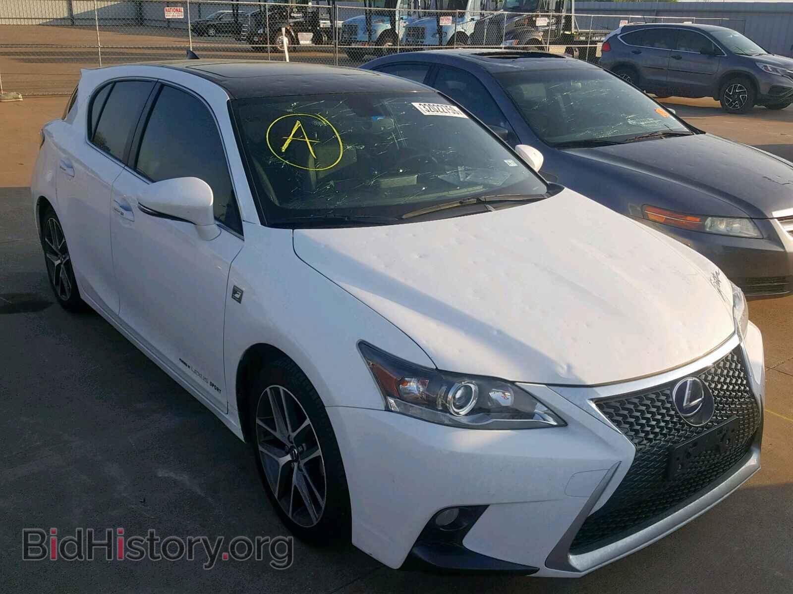 2014 LEXUS CT 200 - VIN: JTHKD5BH3E2202791 - Фото 9