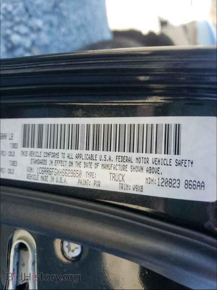 2017 RAM 1500 - VIN: 1C6RR6FGXHS629650 - Фото 10