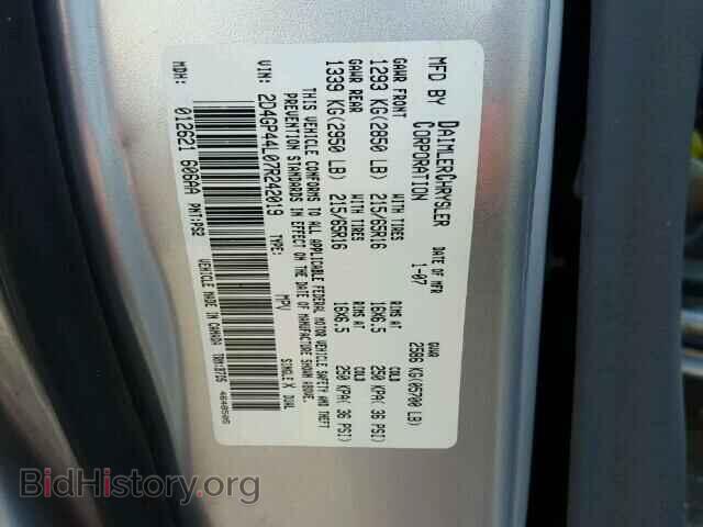 2007 DODGE CARAVAN - VIN: 2D4GP44L07R242019 - Фото 10
